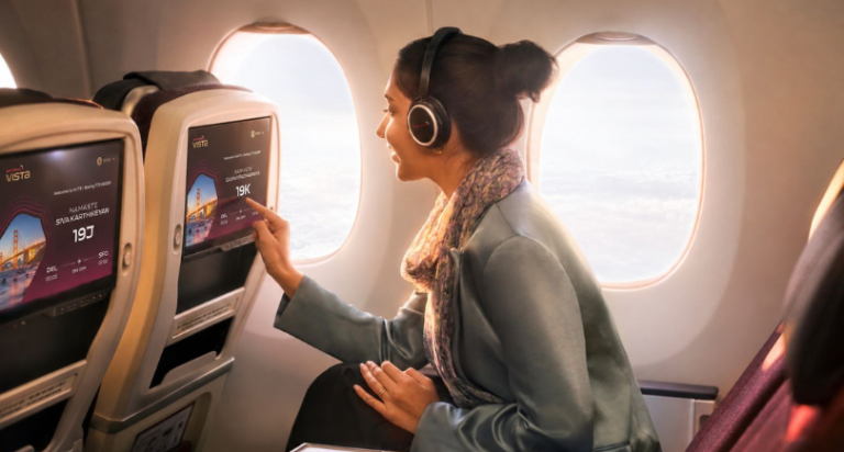 印度航空预览Vista Digital平台，打造下一代机上体验